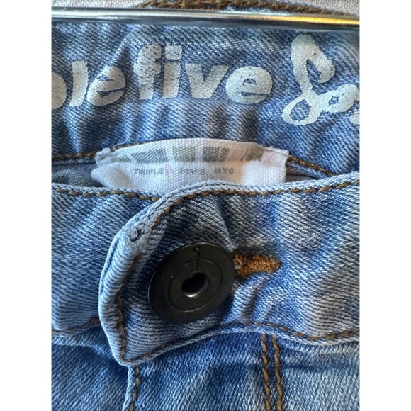 Triple Five Soul Men’s Sz 34 Light Wash Jorts‎ Denim Jean Shorts 555 Soul Y2K - Picture 15 of 15